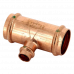Тройник пресс 35 х 15 х 35, медь Profipress Viega 324865