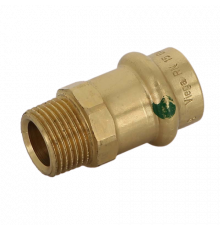 Муфта пресс-Н 15 х 3/8", бронза Sanpress Viega 297985