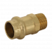 Муфта пресс-Н 15 х 3/8", бронза Sanpress Viega 297985