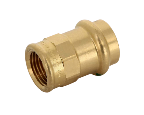 Муфта пресс-В 22 х1/2", бронза Sanpress Viega 298067