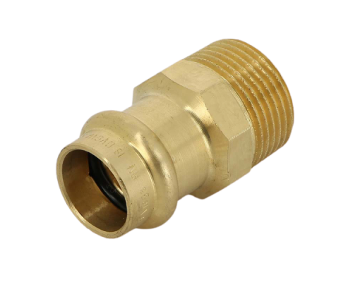 Муфта пресс-Н 18 х 3/4", бронза Sanpress Viega 283230