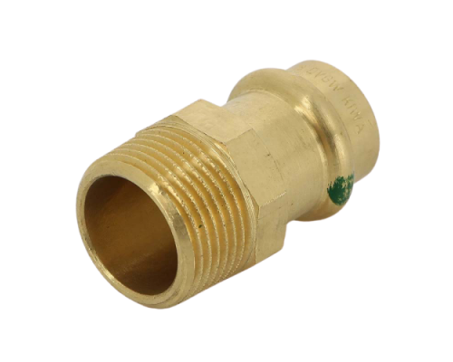 Муфта пресс-Н 18 х 3/4", бронза Sanpress Viega 283230