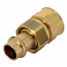 Муфта разъемная пресс-В 15 х 3/4", бронза Sanpress Viega 133160