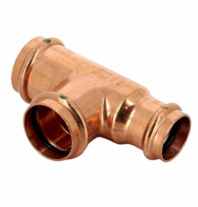Тройник пресс 35 х 35 х 28, медь Profipress Viega 365080