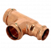 Тройник пресс 35 х 35 х 28, медь Profipress Viega 365080