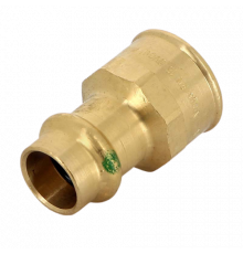 Муфта пресс-В 18 х1/2", бронза Sanpress Viega 283483