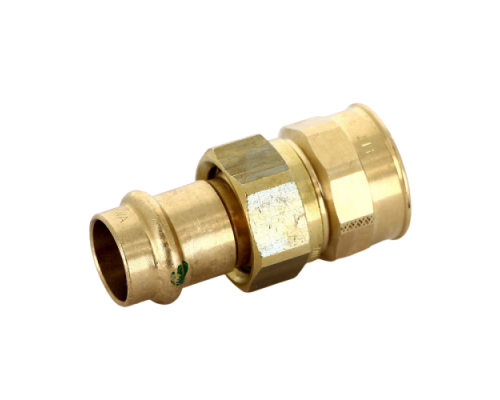 Муфта разъемная пресс-В 18 х 3/4", бронза Sanpress Viega 314910