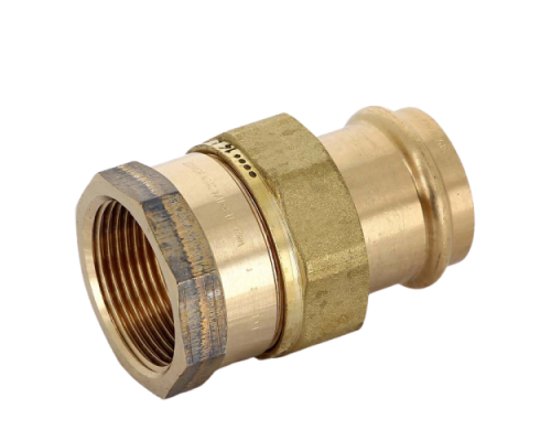 Муфта разъемная пресс-В 35 х 1 1/4", бронза Sanpress Viega 138875