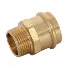 Муфта пресс-Н 35 х 1 1/2", бронза Sanpress Viega 314651