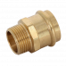 Муфта пресс-Н 35 х 1 1/2", бронза Sanpress Viega 314651