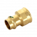 Муфта пресс-В 18 х3/4", бронза Sanpress Viega 294519