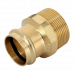 Муфта пресс-Н 35 х 1 1/4", бронза Sanpress Viega 110352