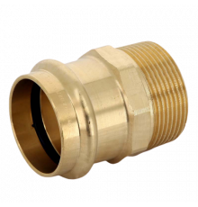 Муфта пресс-Н 42 х 1 1/2", бронза Sanpress Viega 115340