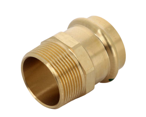 Муфта пресс-Н 42 х 1 1/2", бронза Sanpress Viega 115340