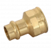 Муфта пресс-В 15 х3/4", бронза Sanpress Viega 298098
