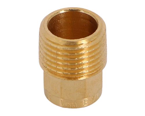Муфта с наружной резьбой под пайку 15х1/2" Viega 100025