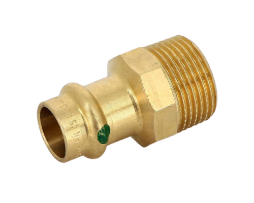 Муфта пресс-Н 15 х 3/4", бронза Sanpress Viega 287764