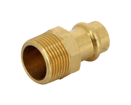 Муфта пресс-Н 15 х 3/4", бронза Sanpress Viega 287764
