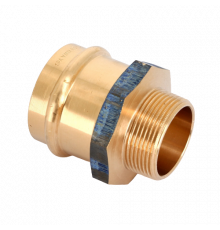 Муфта пресс-Н 54 х 1 1/2", бронза Sanpress Viega 314668