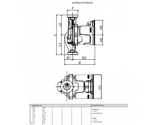 Насос циркуляционный бытовой DAB EVOSTA2 20-75/180 SOL