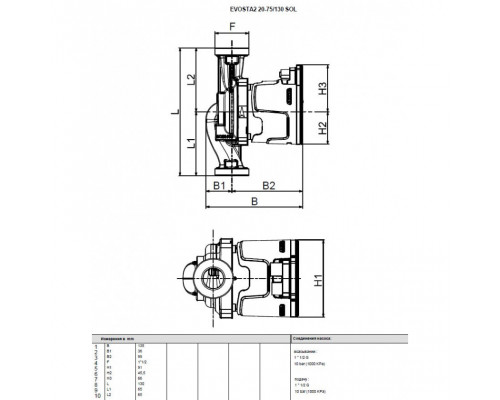 Насос циркуляционный бытовой DAB EVOSTA2 20-75/130 SOL