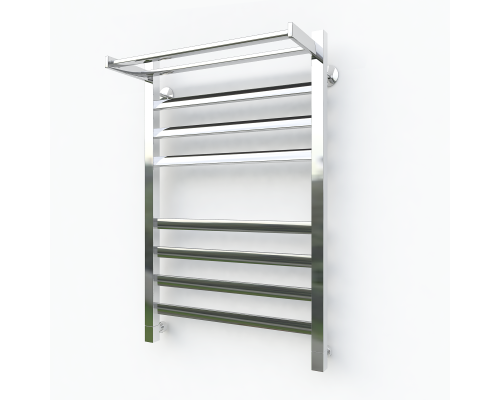 Водяной полотенцесушитель Эрато Квадрат 17 1200х400 (с верхней полкой) erato1567