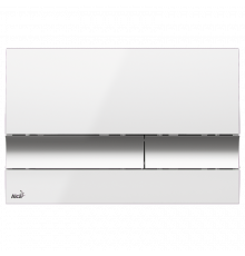Кнопка смыва AlcaPlast M1720-1 белая
