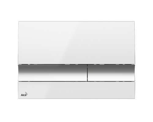 Кнопка смыва AlcaPlast M1720-1 белая
