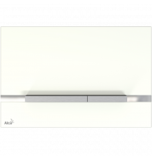 Кнопки смыва AlcaPlast FLAT STRIPE GLASS BLACK STRIPE-GL1200