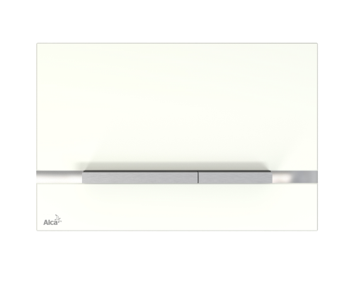 Кнопки смыва AlcaPlast FLAT STRIPE GLASS BLACK STRIPE-GL1200