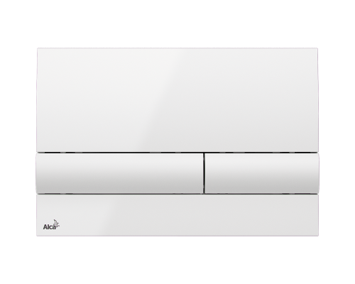 Кнопка смыва AlcaPlast M1710 белая