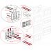 Клавиша смыва AlcaPlast M278 (черная-матовая)