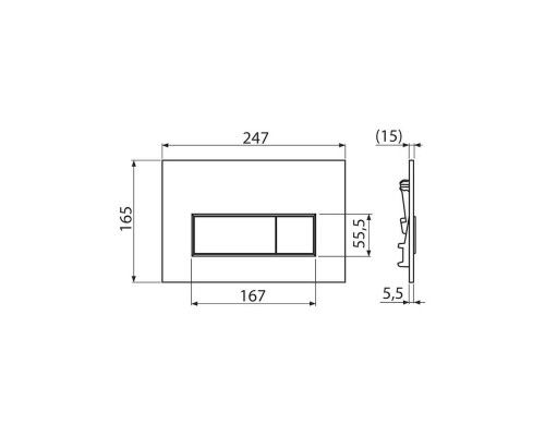 Инсталляция для унитаза AlcaPlast AM101/1120-4:1 RU M578-0001