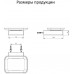 Настенный мыльница Grocenberg AC0023 (Никель)
