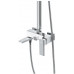 Душевая система Grocenberg GB7008 Белый хром GB7008WC