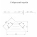 Полка корзина угловая Grocenberg AC0096BL Черный матовый