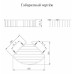Полка корзина угловая Grocenberg AC0097BL Черный матовый
