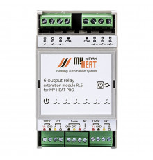 Релейный блок расширения MyHeat RL6