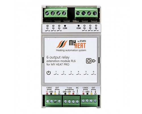 Релейный блок расширения MyHeat RL6