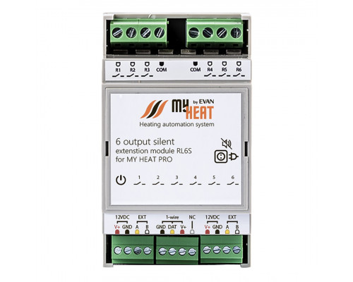 Симисторный блок расширения MyHeat RL6S