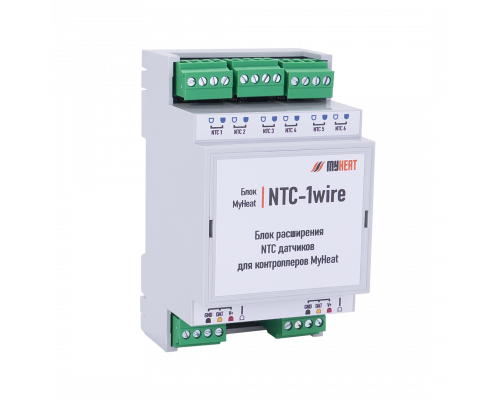Блок расширения MyHeat NTC-1wire