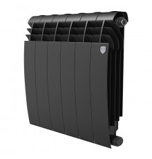Радиатор Royal Thermo 500 х 6 секций BiLiner Noir Sable биметаллический секционный