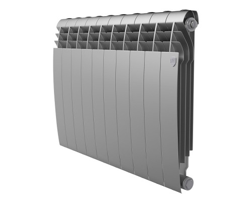 Радиатор Royal Thermo 500 х 10 секций BiLiner Silver Satin биметаллический секционный