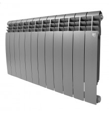 Радиатор Royal Thermo 500 х 12 секций BiLiner Silver Satin биметаллический секционный