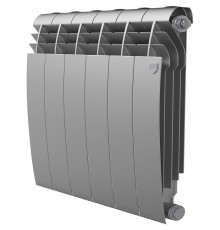 Радиатор Royal Thermo 500 х 6 секций BiLiner Silver Satin биметаллический секционный