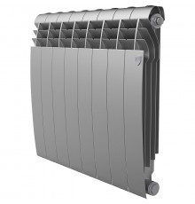 Радиатор Royal Thermo 500 х 8 секций BiLiner Silver Satin биметаллический секционный