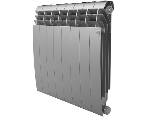 Радиатор Royal Thermo 500 х 8 секций BiLiner Silver Satin биметаллический секционный