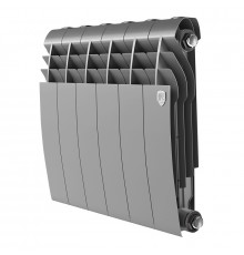 Радиатор Royal Thermo 350 х 6 секций BiLiner Silver Satin биметаллический секционный