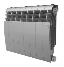 Радиатор Royal Thermo 350 х 8 секций BiLiner Silver Satin биметаллический секционный