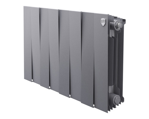 Радиатор Royal Thermo 300 х 8 секций PianoForte Silver Satin биметаллический секционный